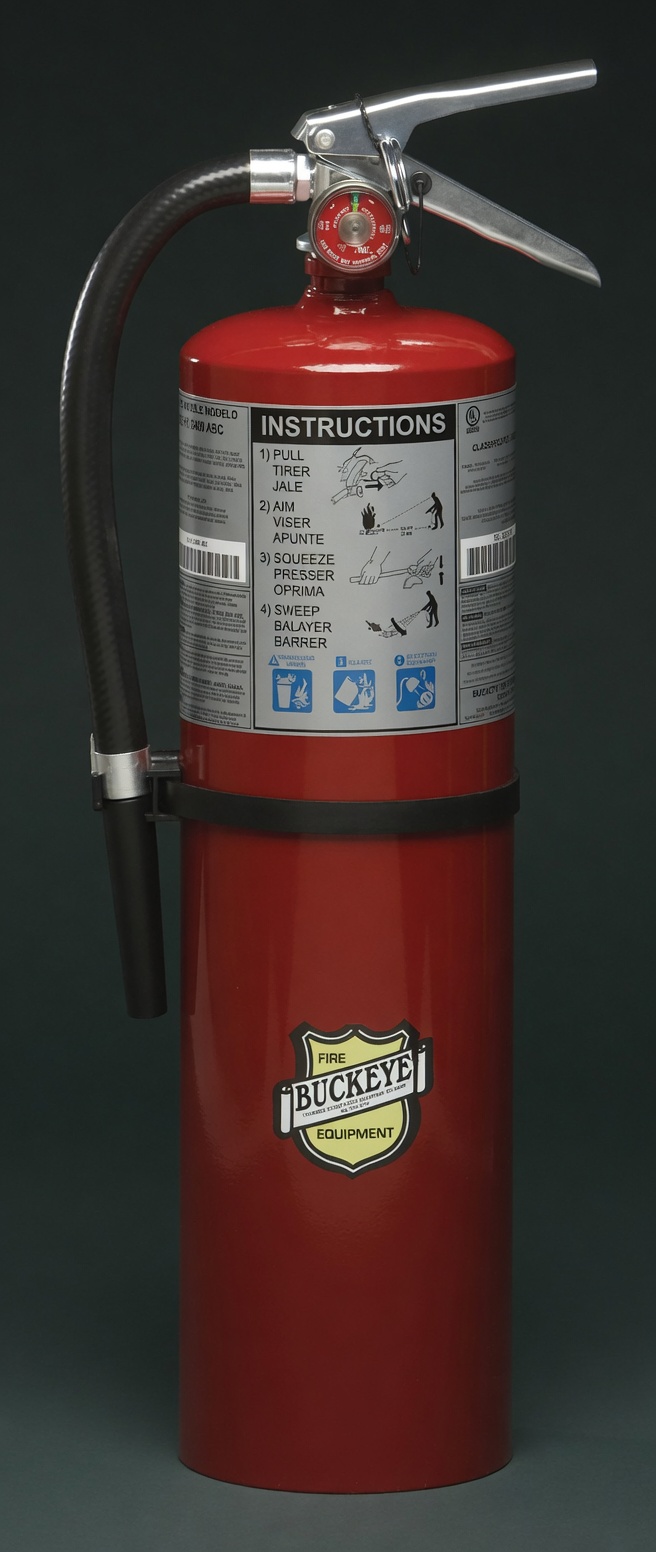 10 lb Marine Fire Extinguisher (with Bracket)